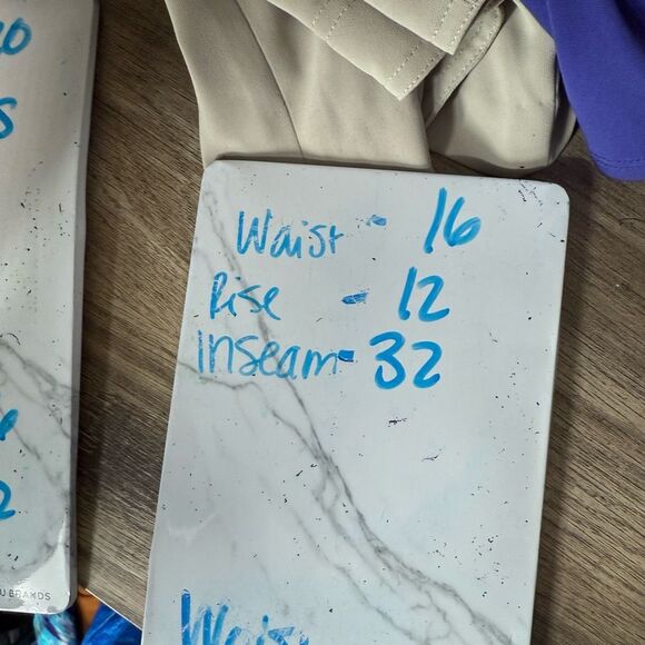 Talbots Women’s 12 Black Velvet Pull on Pants - Picture 4 of 5